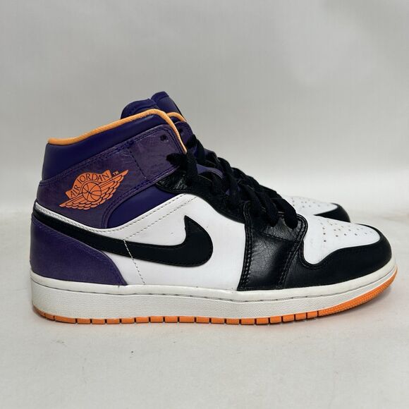 Nike Shoes Air Jordan 1 Mid Retro “Phoenix Suns” 2024 - Picture 5 of 9